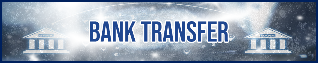 Bank transfer banner