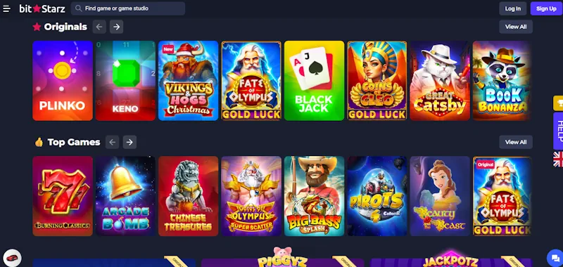 BitStarz Casino screenshot
