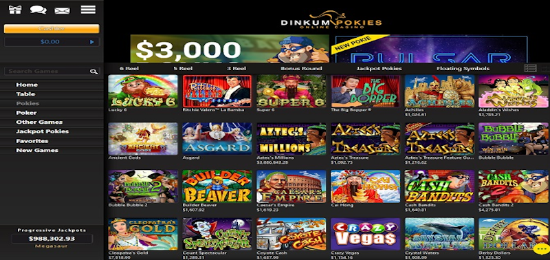  Dinkum Pokies  Casino screenshot