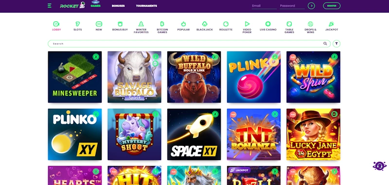 Rocket Casino screenshot