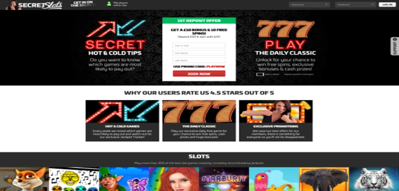  Secret Slots Casino screenshot