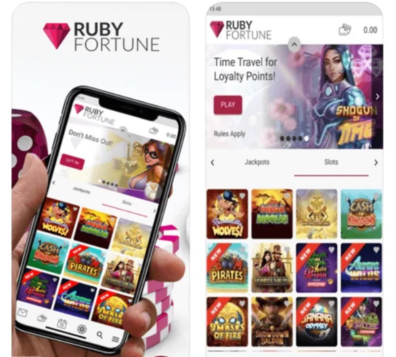Read our Ruby Fortune Casino review