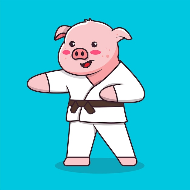 Play Karate Pig