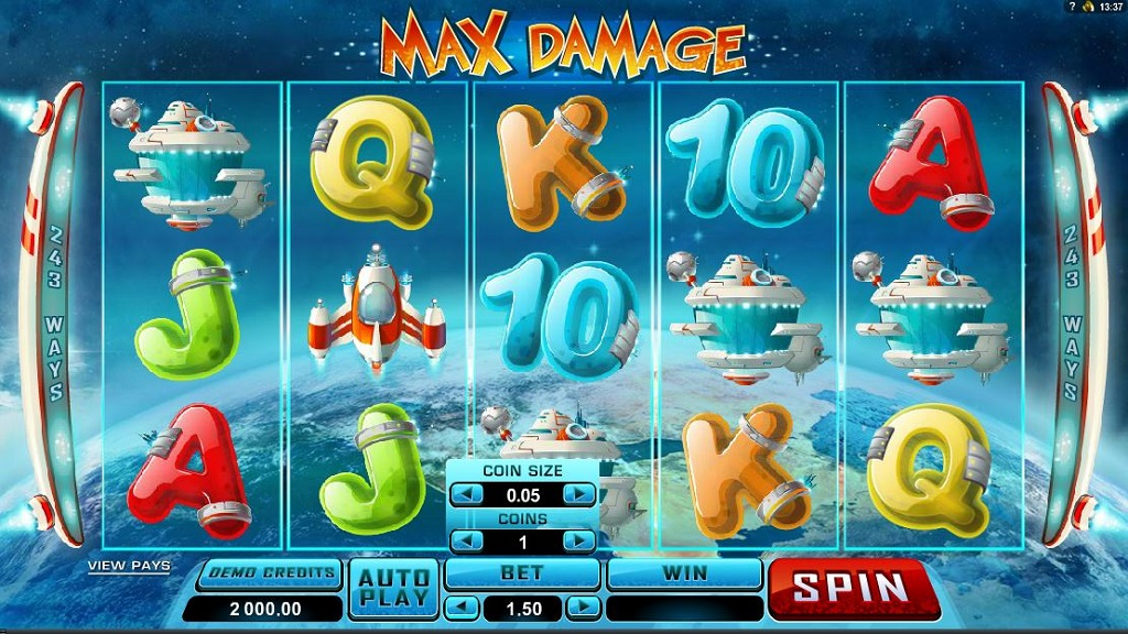 Play Max Damage now at All Slots