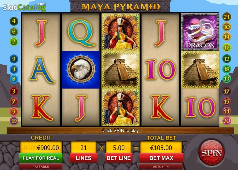 Play Maya Pyramid HD now at Leo Vegas Casino