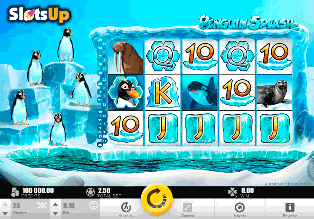 Play Penguin Splash now at Videoslots.com Casino