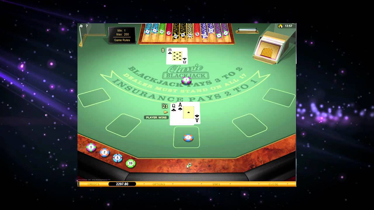 Blackjack on an Apple Iphone at Crazy Vegas Casino