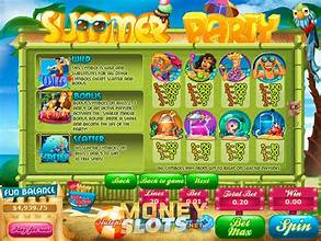 Play Summer Party now at Sunset Slots Casino