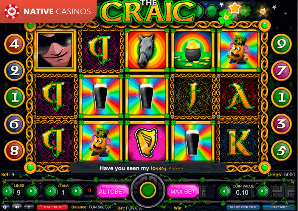 Play The Craic now at 21Prive Casino.